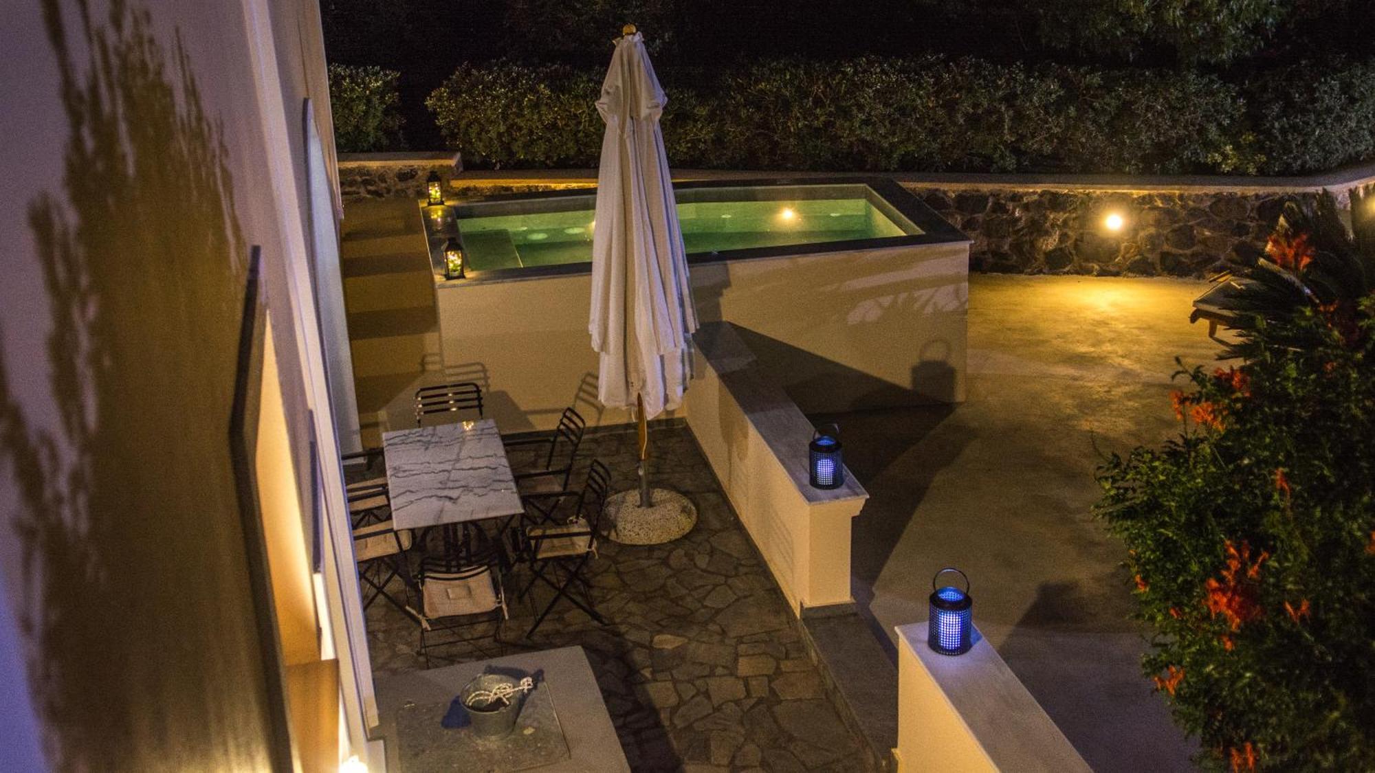 Éxo Goniá Karpimo Vineyard Villa With Heated Pool מראה חיצוני תמונה